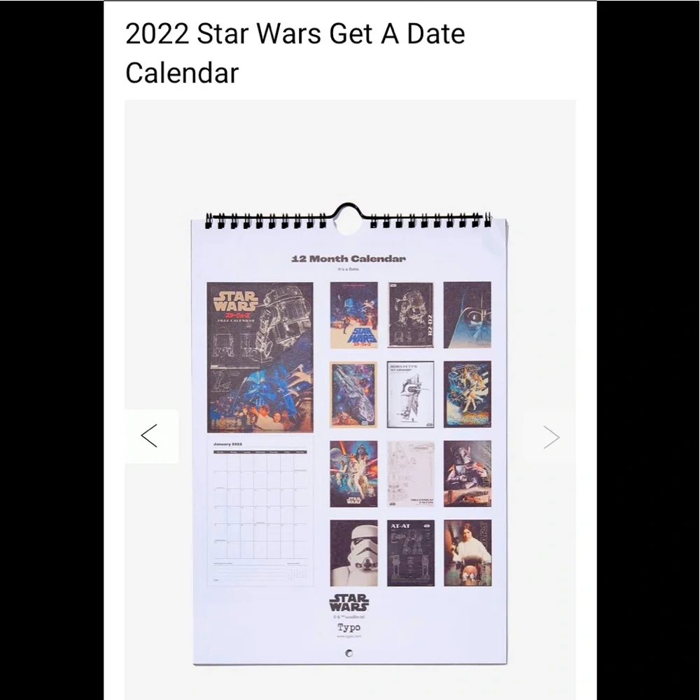 🎁Typo 2022 Starwars calendar
